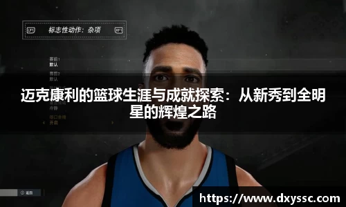 迈克康利的篮球生涯与成就探索：从新秀到全明星的辉煌之路